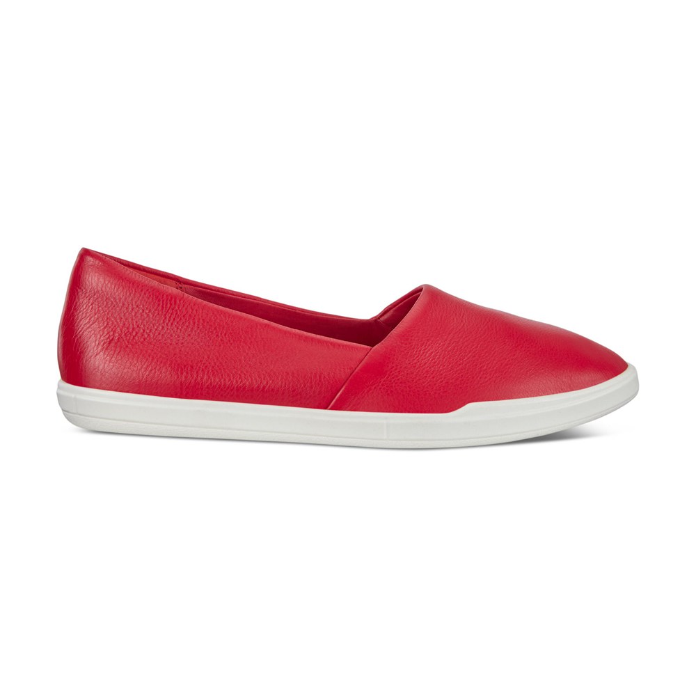 Womens Loafer - ECCO Simpil - Red - 6132HFLYB